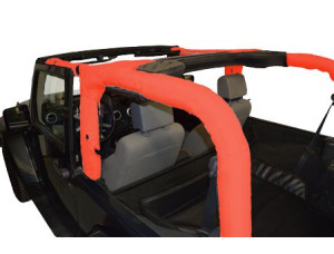 Replacement Roll Bar Covers - for Jeep JK 2 Door - Red