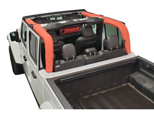 Replacement Roll Bar Cover - for Jeep JT 4 door PU - Red (hard top version)