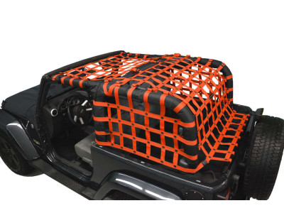 Netting with Cargo Sides - for Jeep JK 2 door 4pc