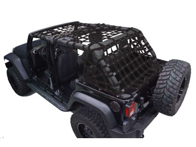 Netting 5pc Kit Spiderweb Sides - for Jeep JKU 4 Door