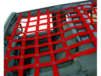 Front Netting - for Jeep JKU 4 Door - Red