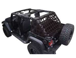 Netting 3pc Kit Cargo Sides - for Jeep JKU 4 door