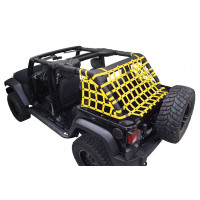 Netting 3pc Kit Cargo Sides - for Jeep JKU 4 door