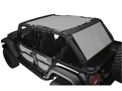 Sun Screen Safari Length and Cargo - for Jeep JKU 4 Door