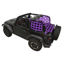 Netting 3pc Kit Cargo Sides - for Jeep JL 2 door