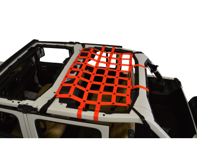 Rear Seat Netting - for Jeep JLU 4 door