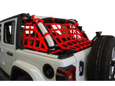 Netting 3pc Kit Spider Sides - for Jeep JLU 4 door