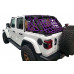 Netting 3pc Kit Spider Sides - for Jeep JLU 4 door