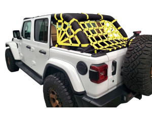 Netting 3pc Kit Spider Sides - for Jeep JLU 4 door