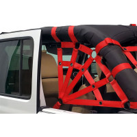 Spider side only Netting - for Jeep JLU 4 door