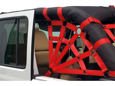 Spider side only Netting - for Jeep JLU 4 door