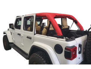 Replacement Roll Bar Cover - for Jeep JL 4 Door - Red (soft top version)