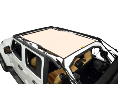 Sun Screen  Safari length - for Jeep JLU 4 Door 