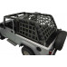 Netting 3pc Kit Rear Cargo Sides - for Jeep LJ Unlimited 