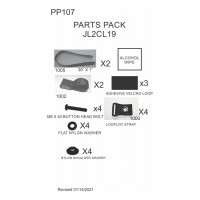 Replacement Parts Pack for Rear Cargo Liner for JL 2 Door 