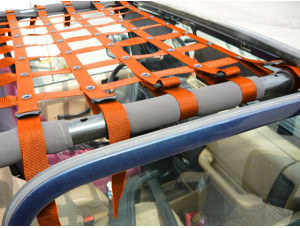 Netting Front - for Jeep TJ - Orange